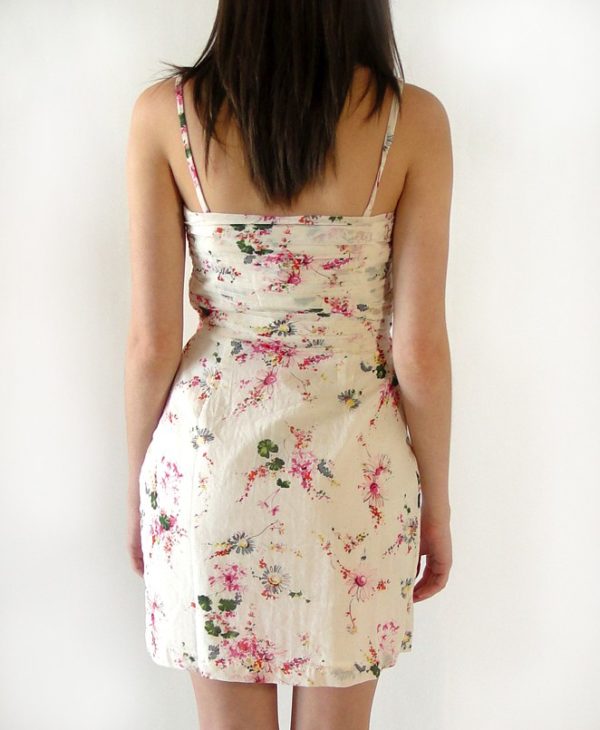 Ruffled Floral Dress
