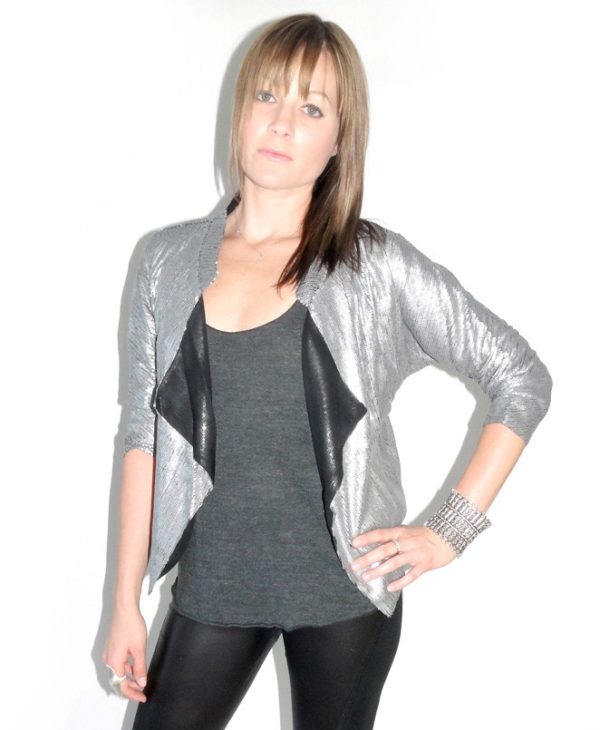 Silver Sequin Jacket