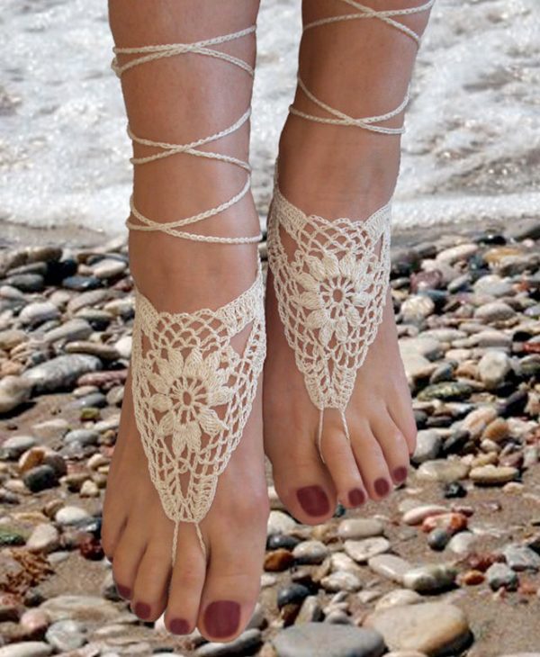 Crochet Footless Sandals (more colors)