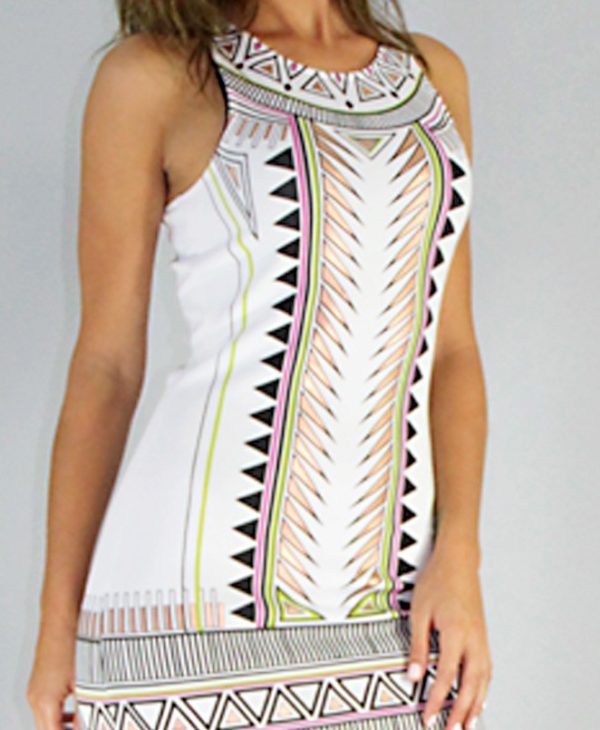 MinkPink Techno Tribe Mini Dress