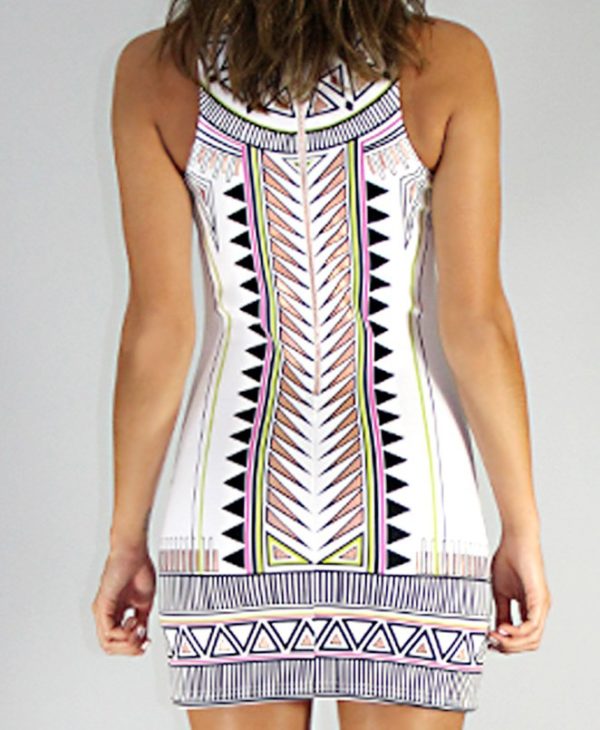 MinkPink Techno Tribe Mini Dress