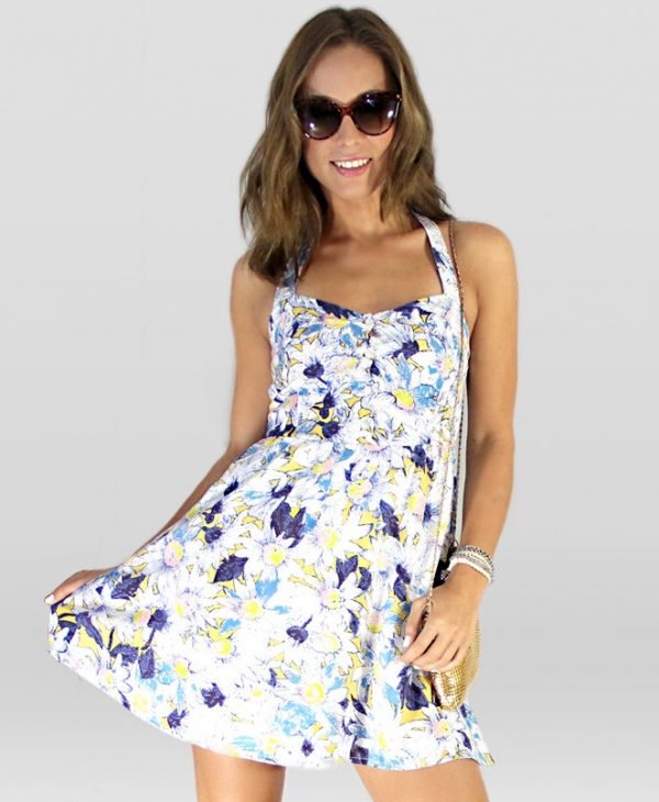 MinkPink Daisy Duke Halter Dress