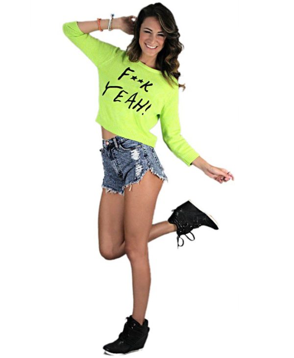 MinkPink F*ck Yeah Sweater
