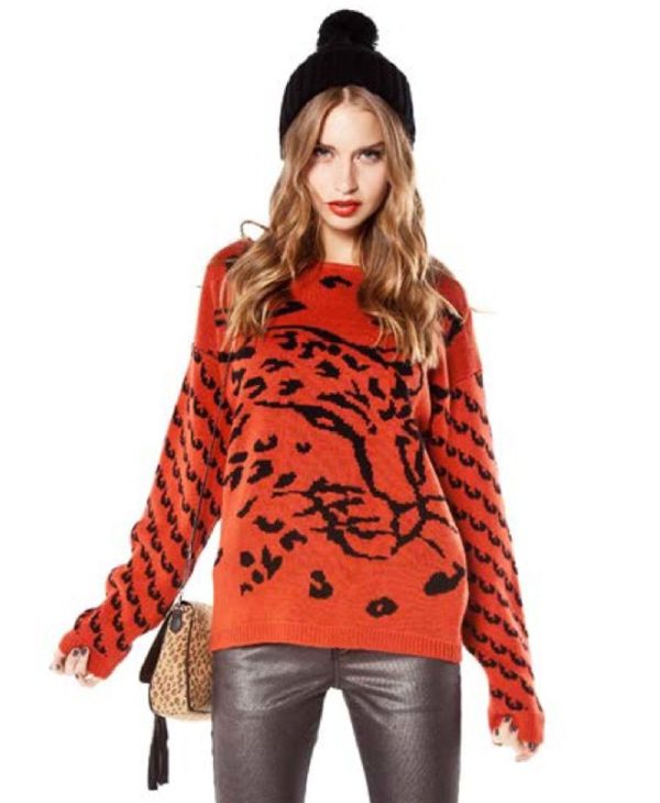 MinkPink Once A Cheetah Sweater
