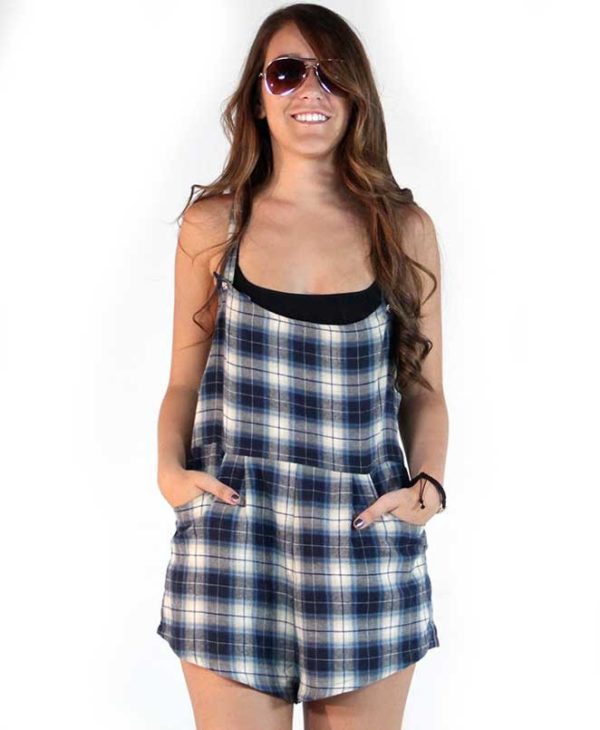 Somedays Lovin The Girls Plaid Jumpsuit