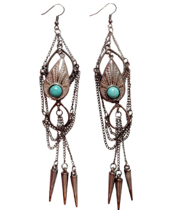 Turquoise Morocco Earrings