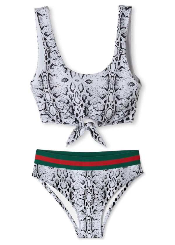snake skin bikini