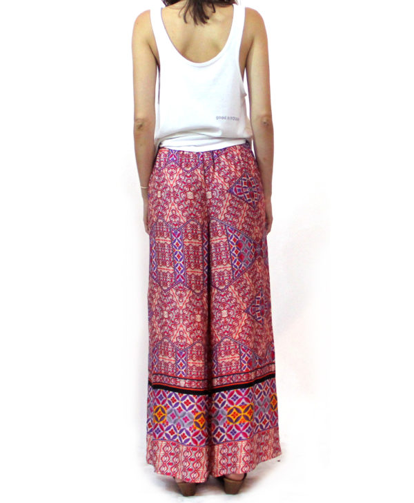 MinkPink Watercolor Tiles Palazzo Pants