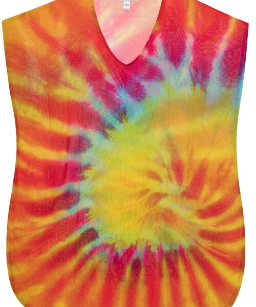 Tie Dye Cover-Up Poncho