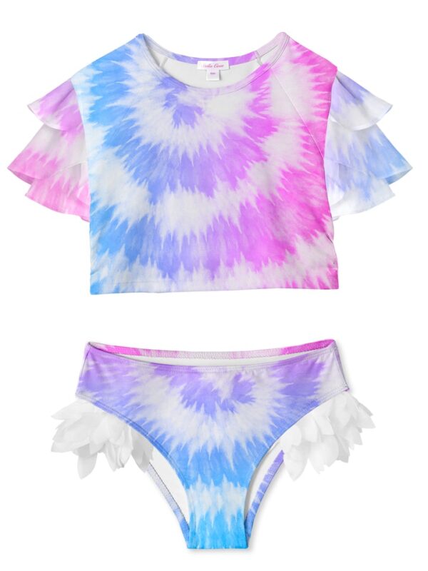 Wheel Tie Dye Rashguard Set